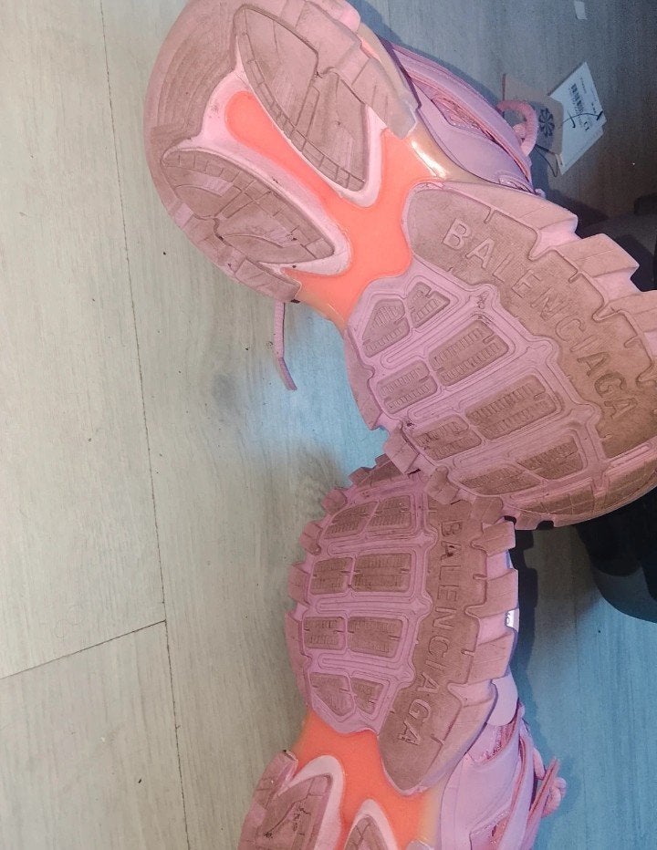 Balenciaga Track Sneakers Roze - Maat 38, Balenciaga, Ophalen of Verzenden, Roze, Sneakers of Gympen