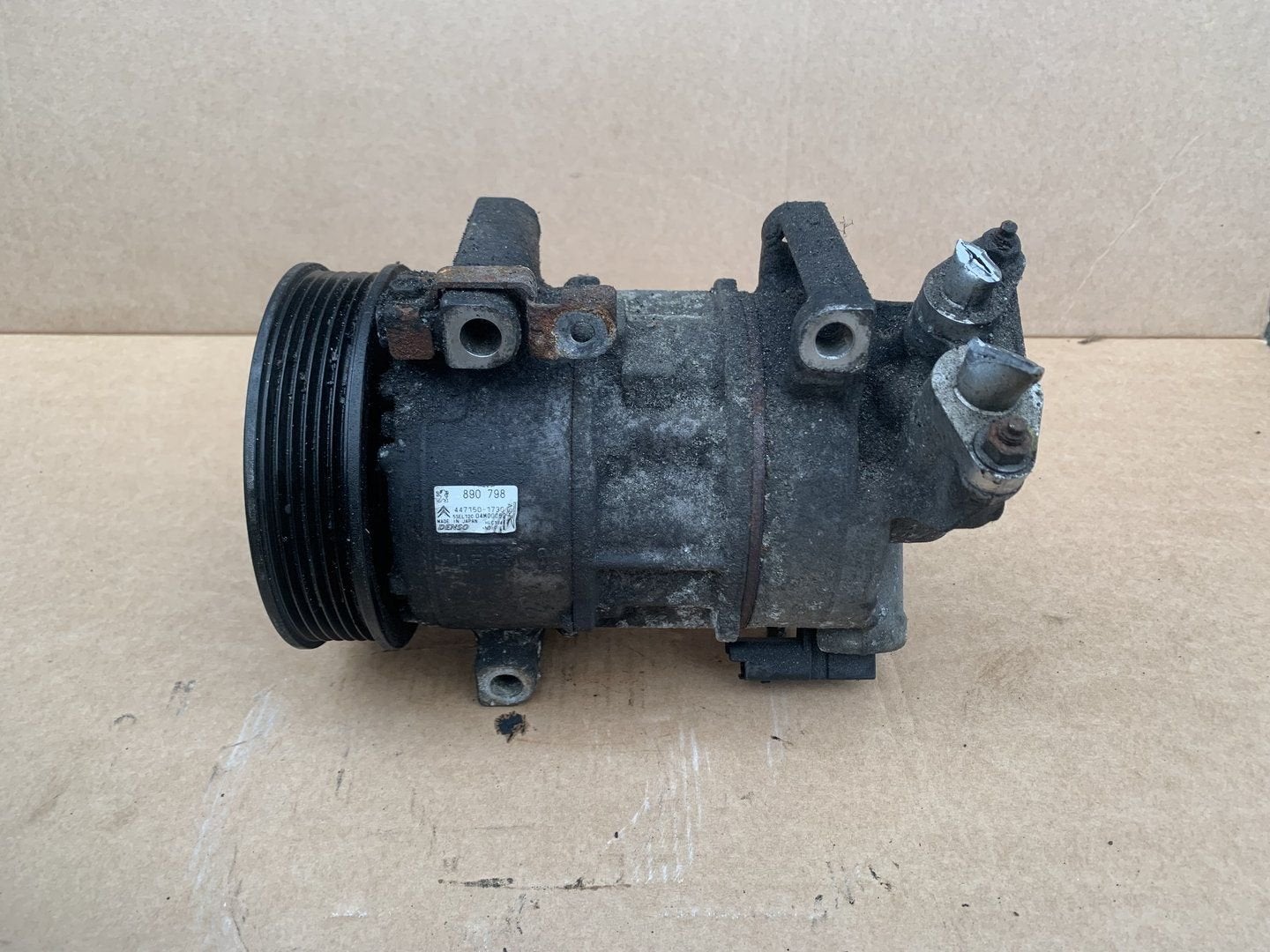 aircopomp peugeot 308 1.6 THP benzine 4471501730 890798 A/C, Gebruikt, -, -, Ophalen of Verzenden