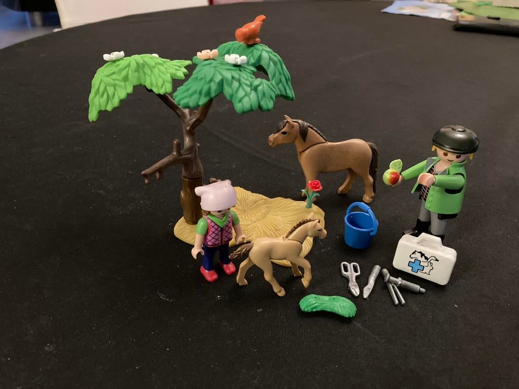 Playmobil dierenarts met pony’s 6949., Kinderen en Baby's, Speelgoed | Playmobil, Ophalen of Verzenden, Zo goed als nieuw