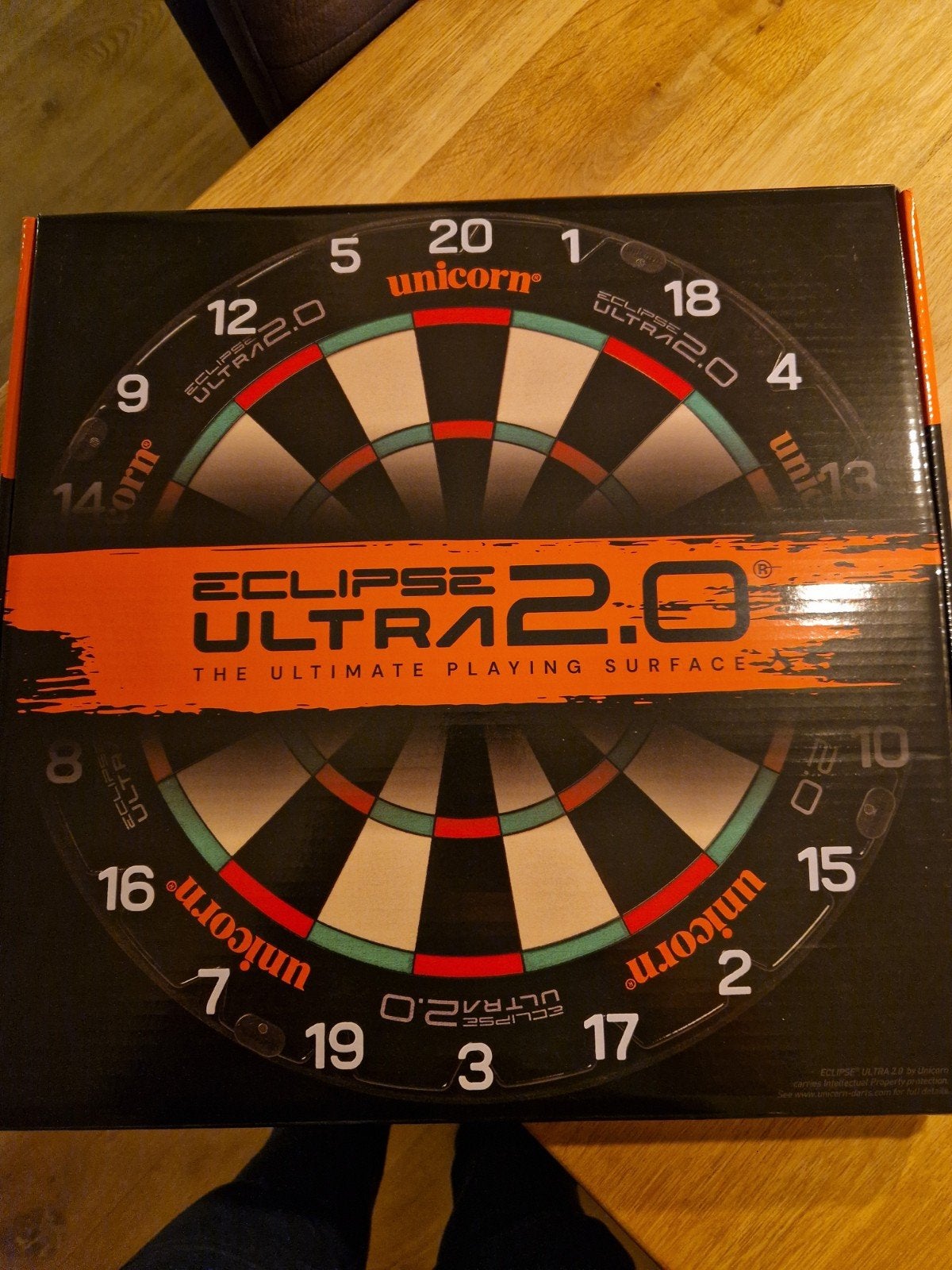 Unicorn Eclipse Ultra 2.0 Dartbord - Zo goed als nieuw, Verzenden, Zo goed als nieuw, Dartbord