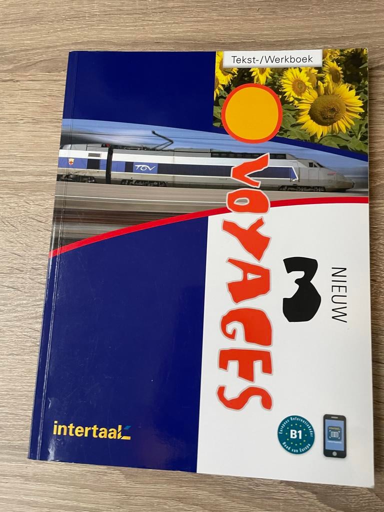 Nieuw Voyages 3 Tekst-/Werkboek Frans B1 Intertaal, Ophalen, Nieuw, Non-fictie