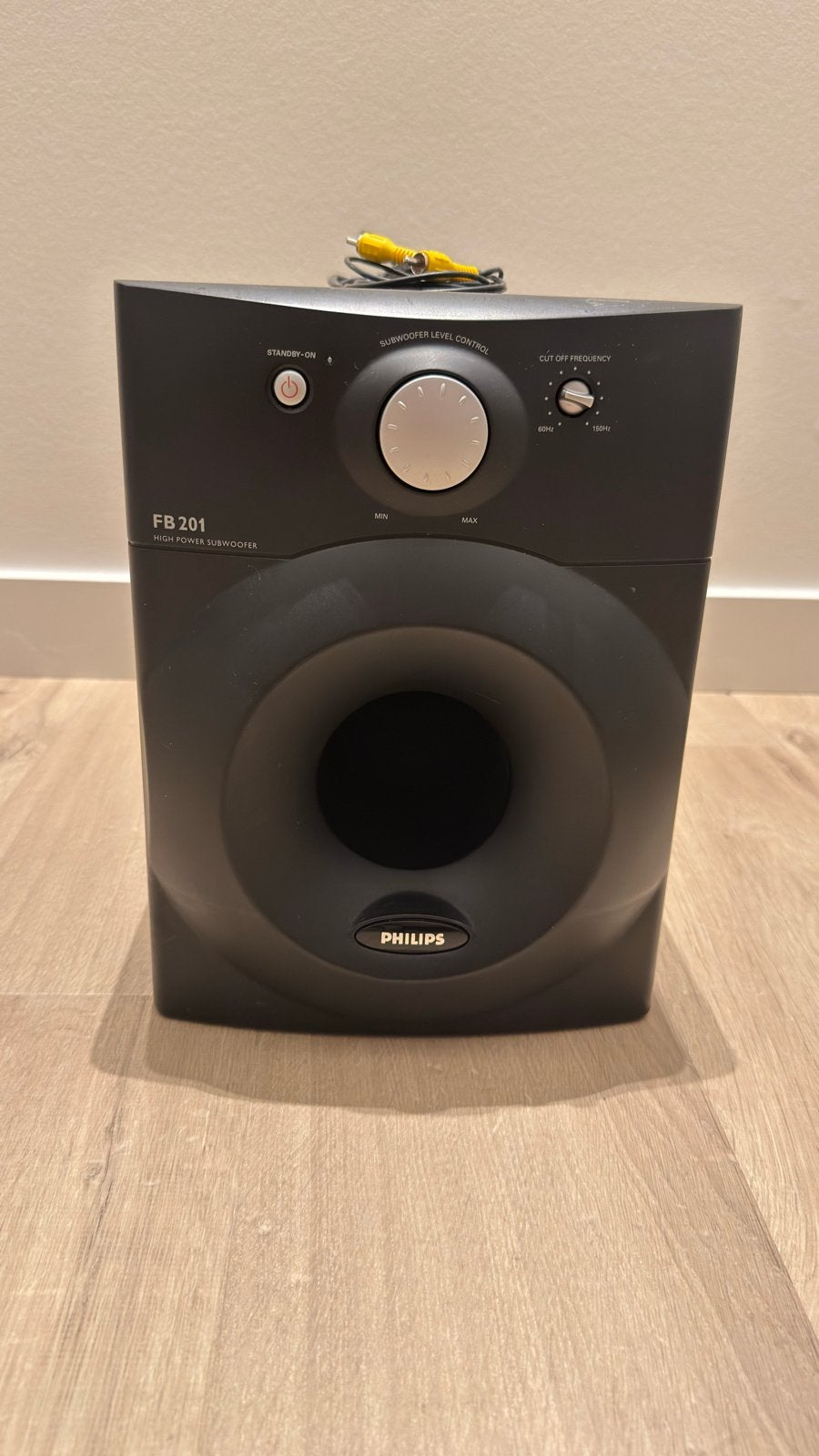 Philips FB201 actieve Subwoofer, Ophalen, Gebruikt