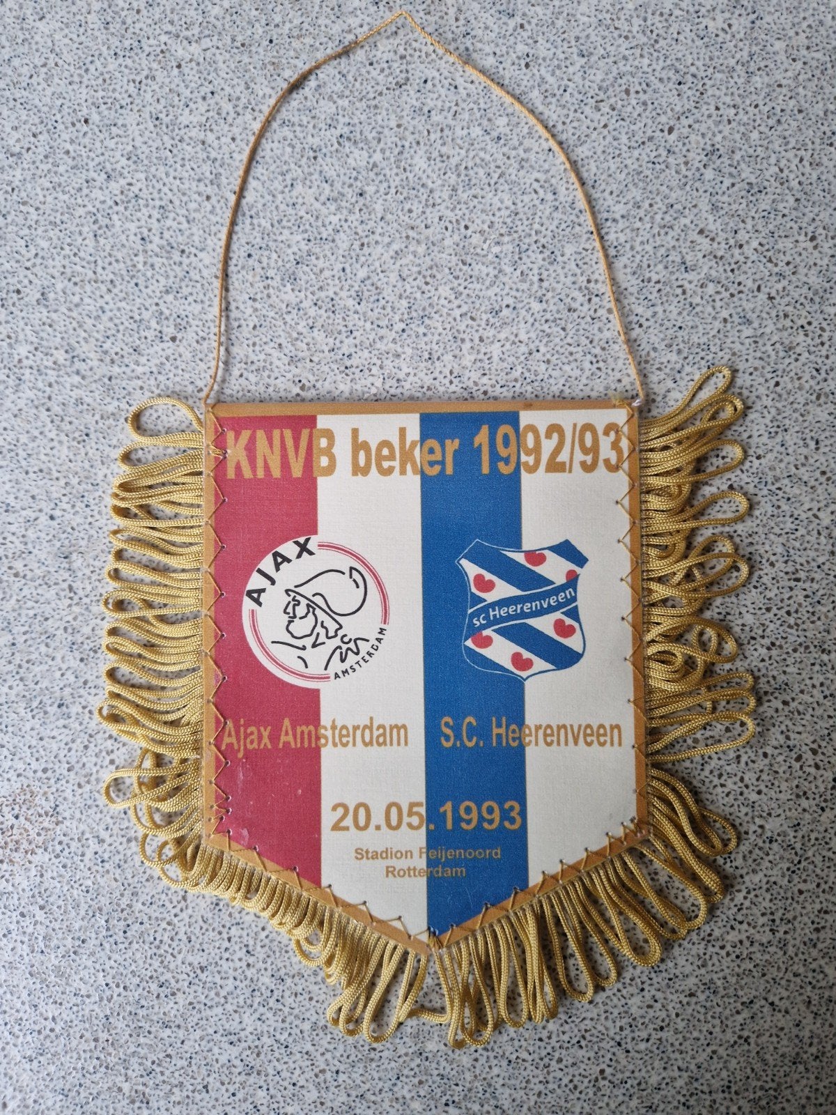 Ajax vaantje, Verzamelen, Ophalen of Verzenden, Zo goed als nieuw, Ajax, Vaantje of Sjaal