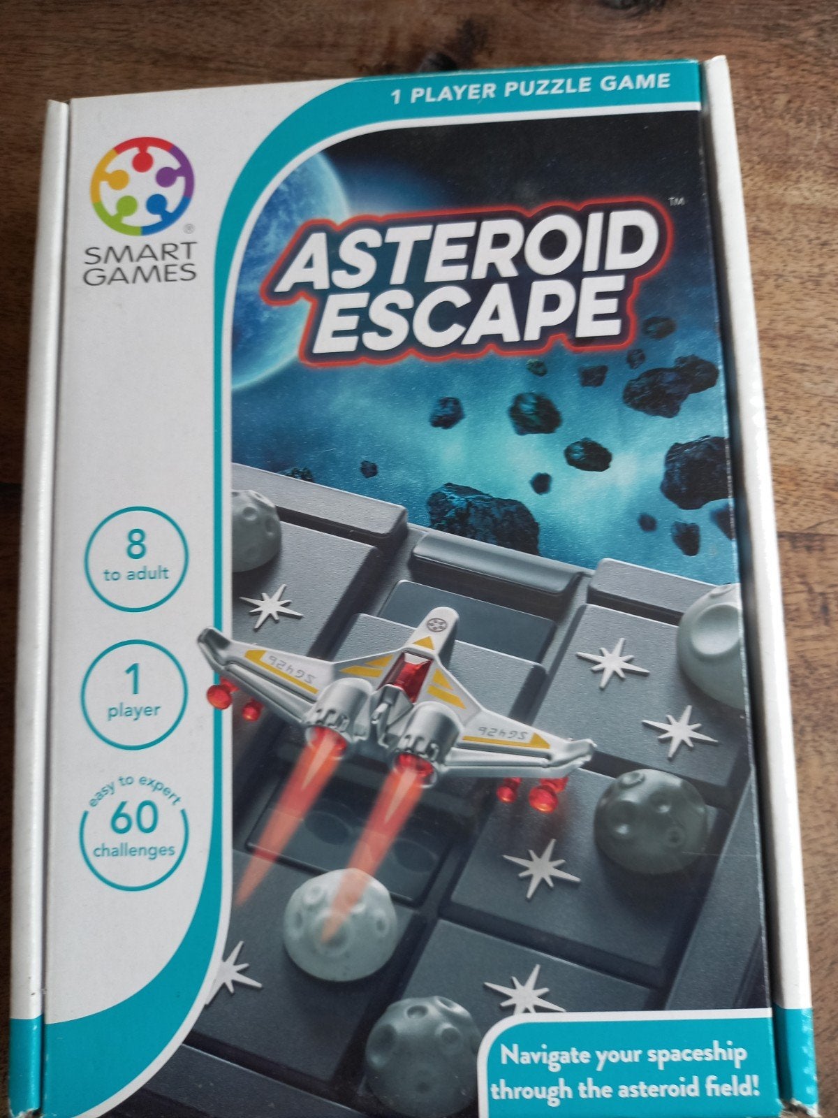 Smart Games Asteroid Escape - Logisch Denkspel, Een of twee spelers, Ophalen of Verzenden, Zo goed als nieuw, Smart Games