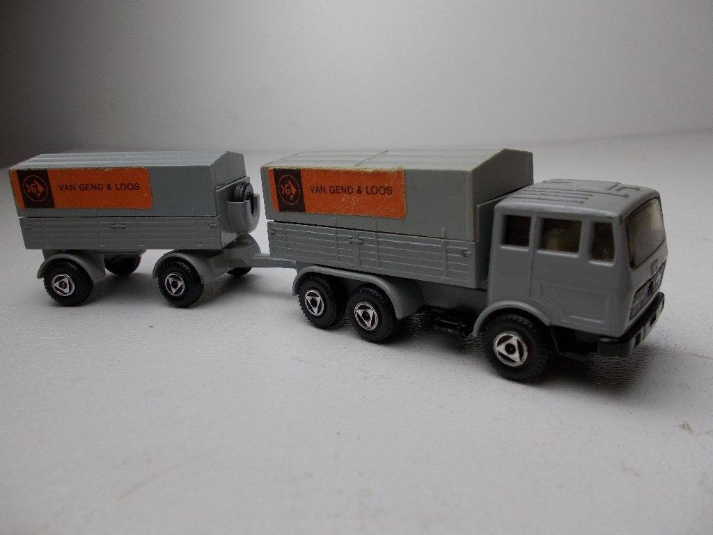 Vintage EFSI Holland MERCEDES TRUCK +TRAILER Van Gend & Loos