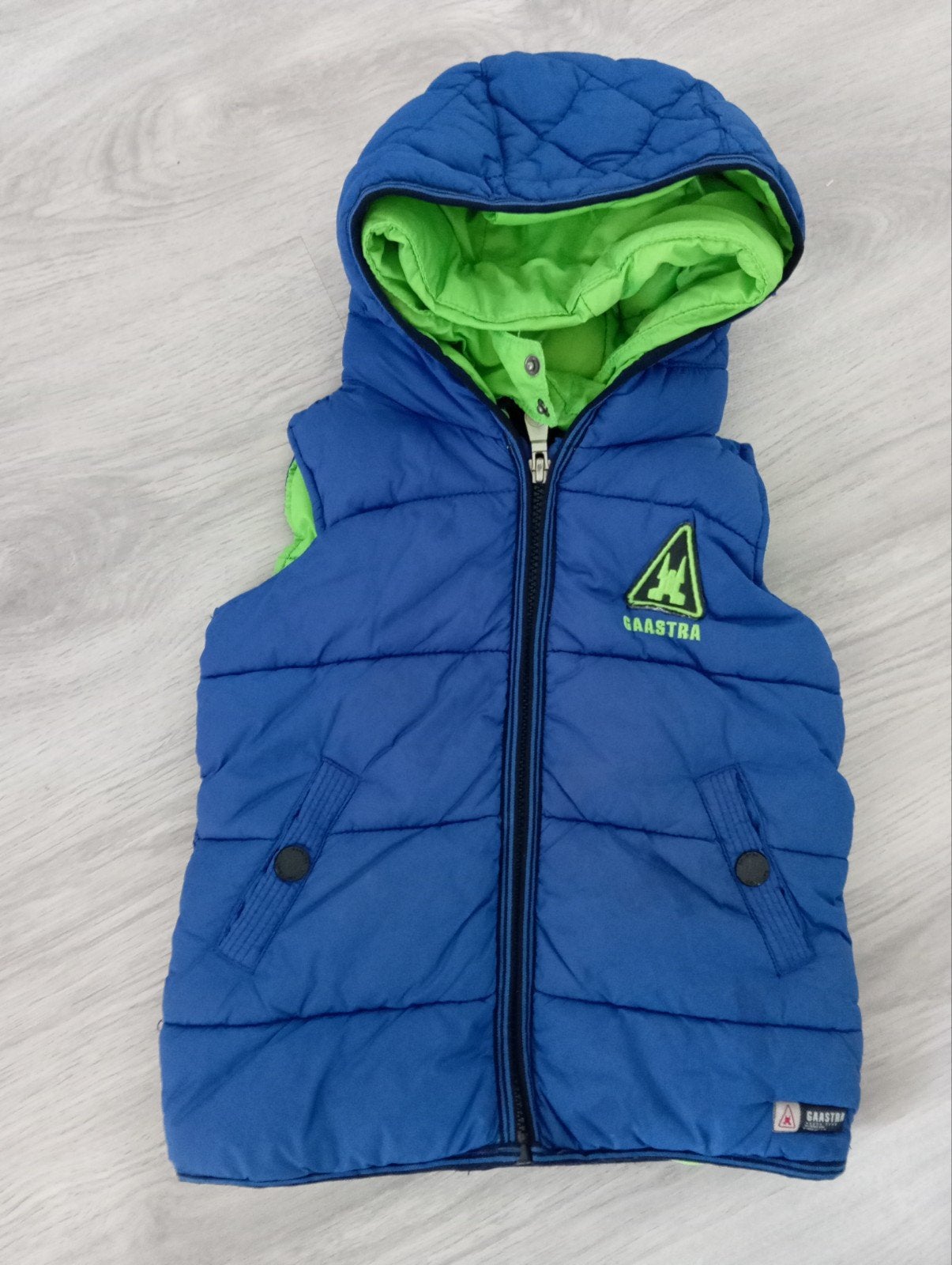 Gaastra bodywarmer blauw maat 92, Ophalen of Verzenden, Jongen, Jas, Gaastra