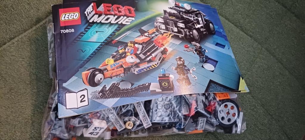 Lego Movie 70808 Super Cycle Chase compleet, Compleet, Gebruikt, Overige thema's, Lego