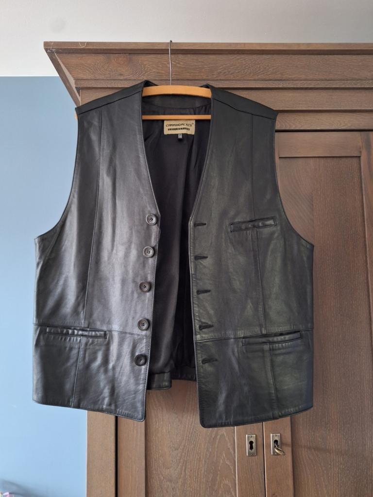 Gilet, Kleding | Heren, Kostuums en Colberts, Ophalen, Zo goed als nieuw, Maat 56/58 (XL), Zwart