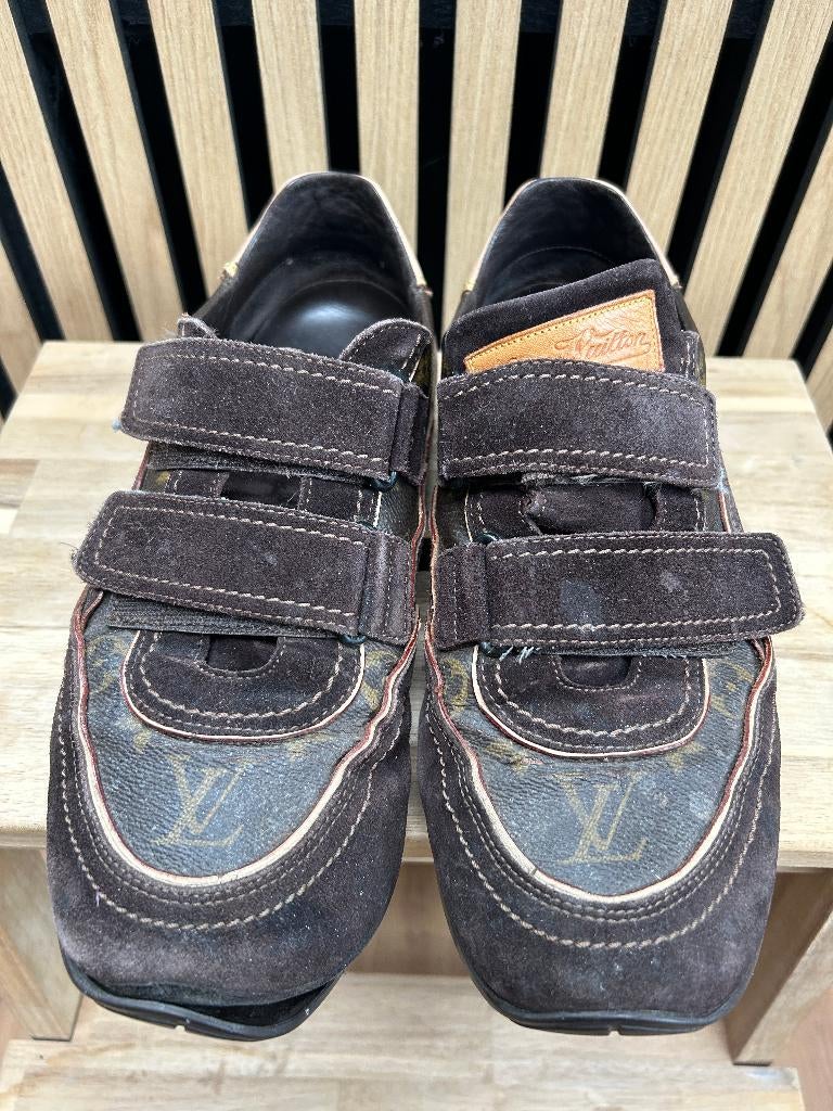 Louis Vuitton Sneakers | Monogram | met doos & dustbags Gedr, Bruin, Ophalen of Verzenden, Sneakers of Gympen, Louis Vuitton