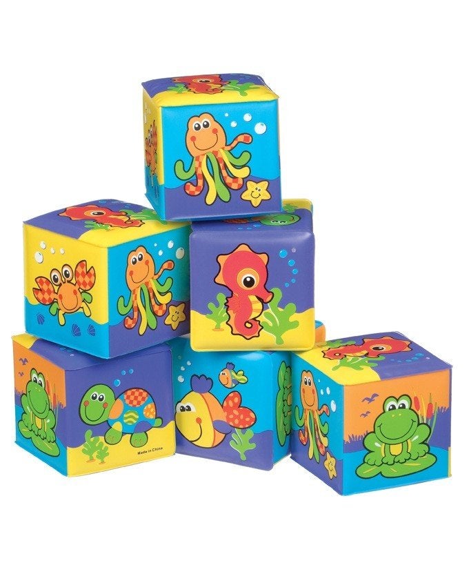 Playgro zachte badblokken, Ophalen, Zo goed als nieuw, Overige typen