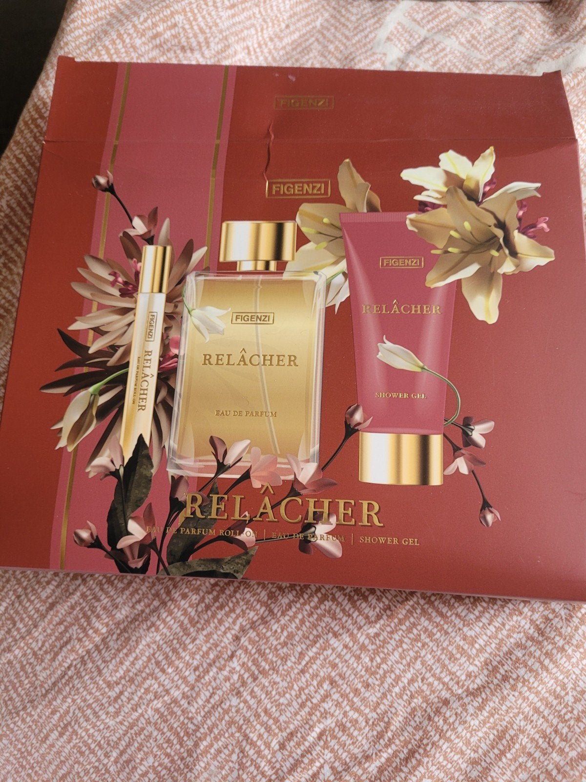 Figenzi Relâcher Parfum Set - Eau de Parfum & Shower Gel, Ophalen of Verzenden, Nieuw