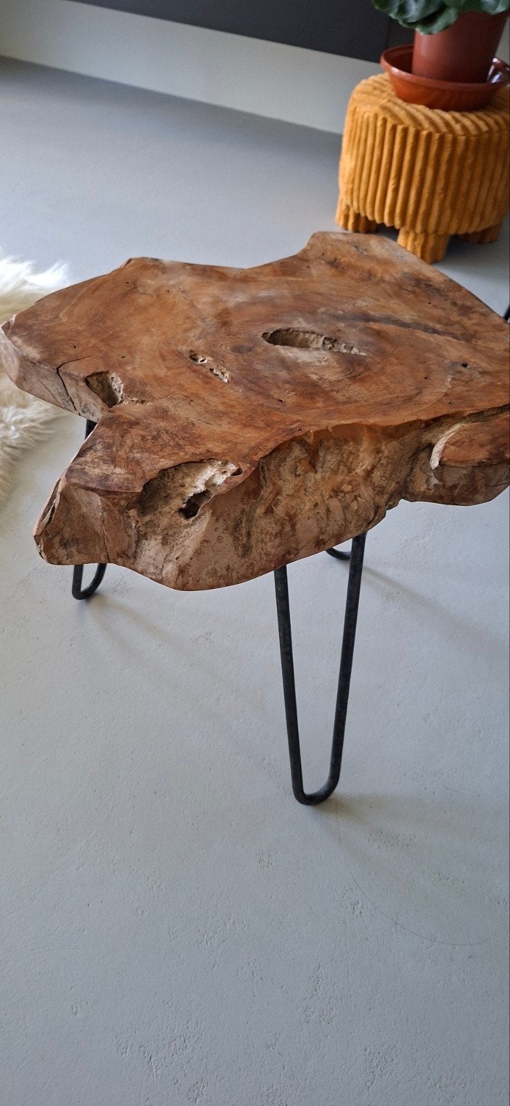leuke bijzettafeltjes, Ophalen of Verzenden, Rechthoekig, Minder dan 55 cm, 45 tot 60 cm