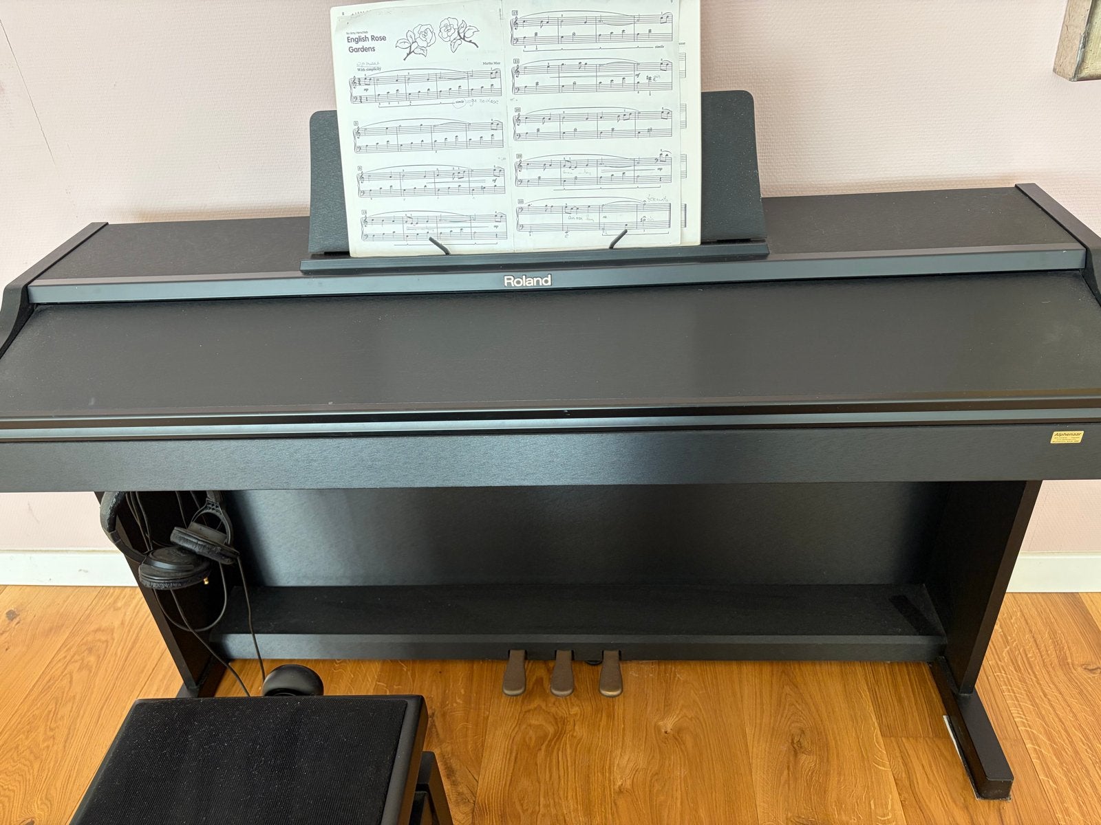 Roland RP201-SB(A) Digitale Piano - Zwart, Ophalen, Gebruikt, Zwart, Digitaal