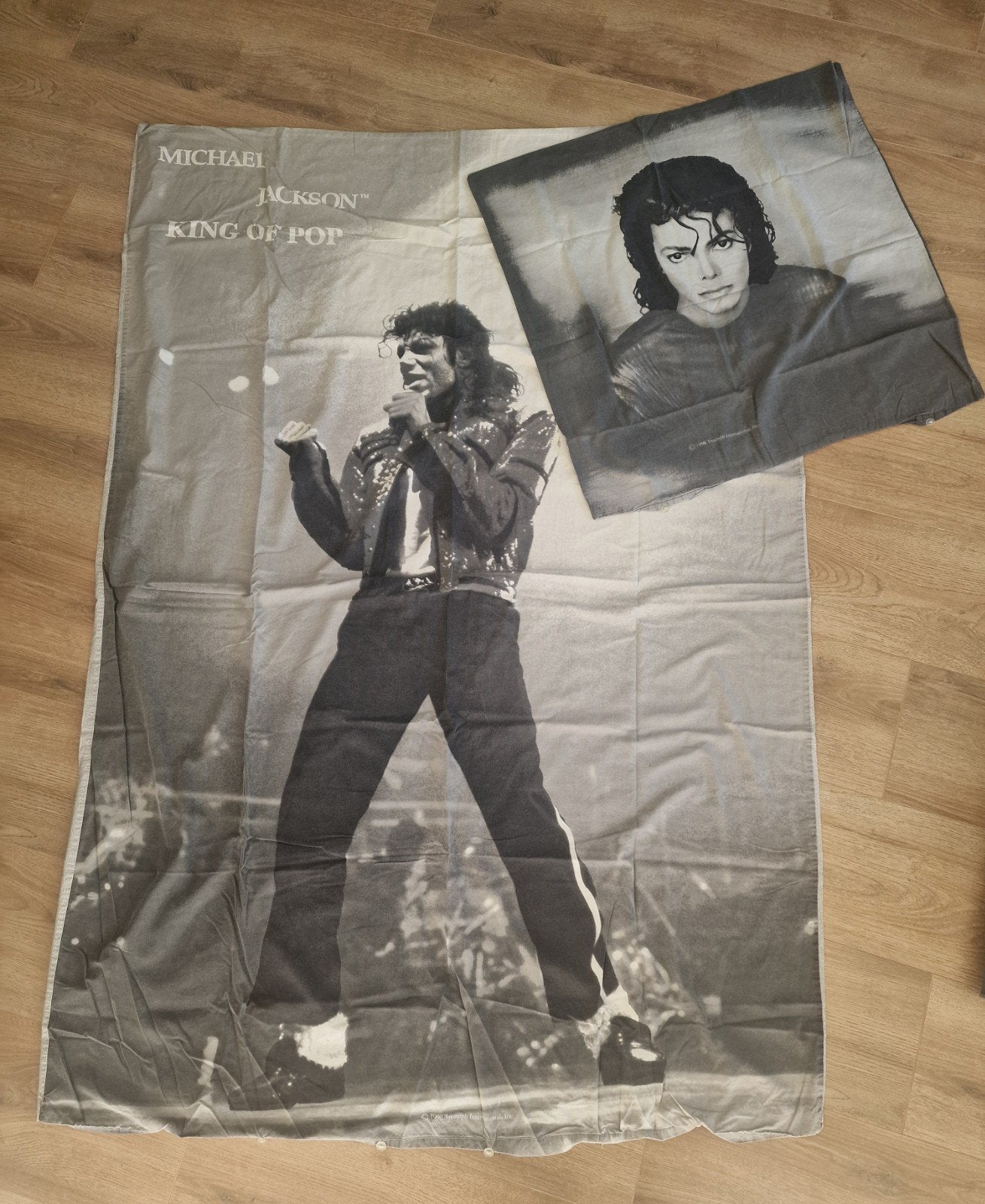 Michael Jackson beddengoed, Ophalen of Verzenden, Zo goed als nieuw