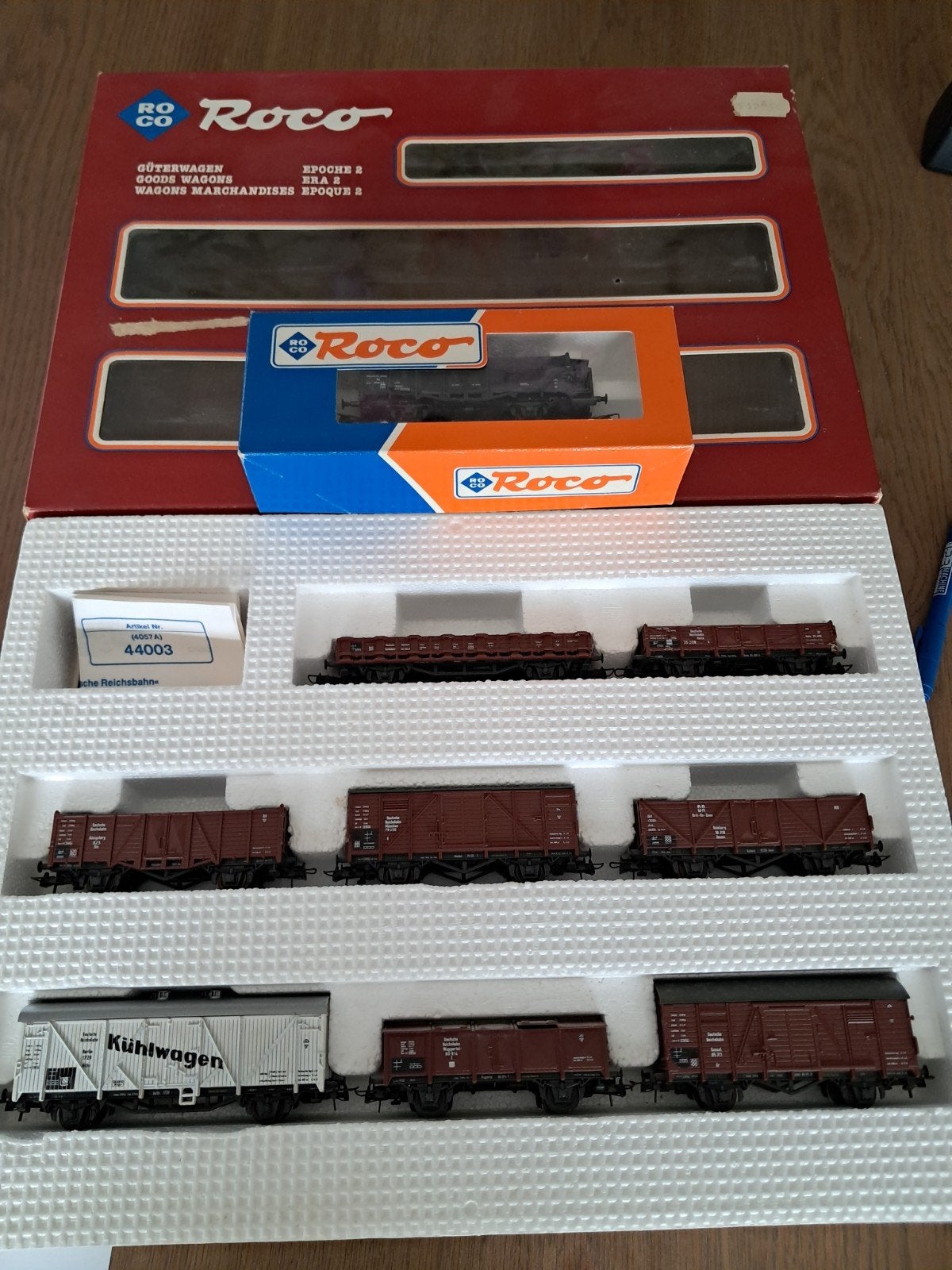ROCO HO 04057A EN ROCO 46279, Gelijkstroom, Ophalen of Verzenden, Roco, Nieuw