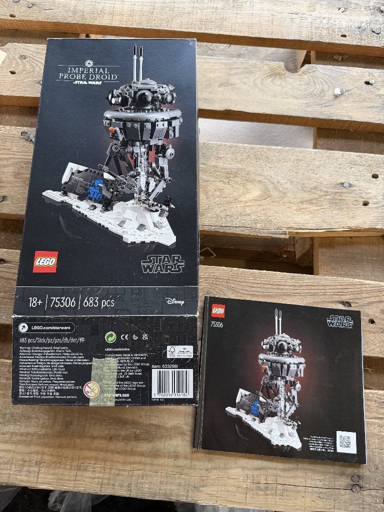 LEGO Star Wars 75306 Imperial Probe Droid - gebruikt, Star Wars, Denemarken, Ophalen of Verzenden, LEGO