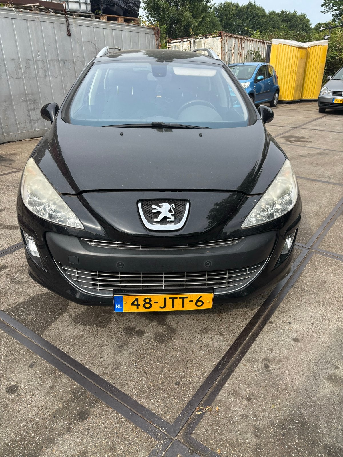 Peugeot 308 1.6 VTI 16V SW 2009 Zwart Motor Defect, Ophalen of Verzenden
