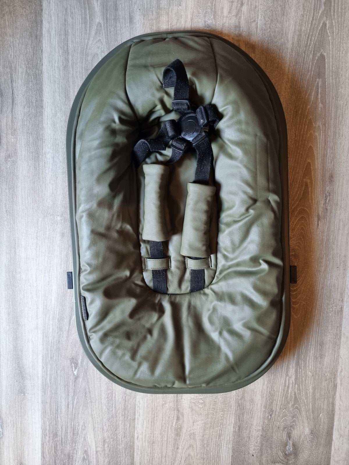 Kidsmill Up Newbornframe met leren bekleding, Ophalen, Zo goed als nieuw, Meegroeistoel, Gordel(s)