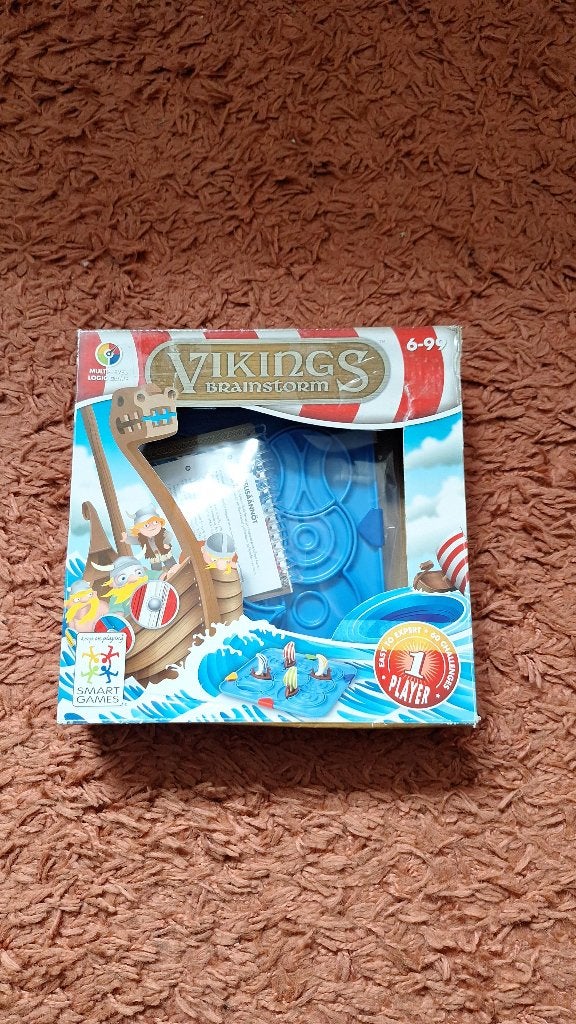 te koop: Vikings Brainstorm van uitgever Smart Games., Hobby en Vrije tijd, Gezelschapsspellen | Bordspellen, Gebruikt, Een of twee spelers