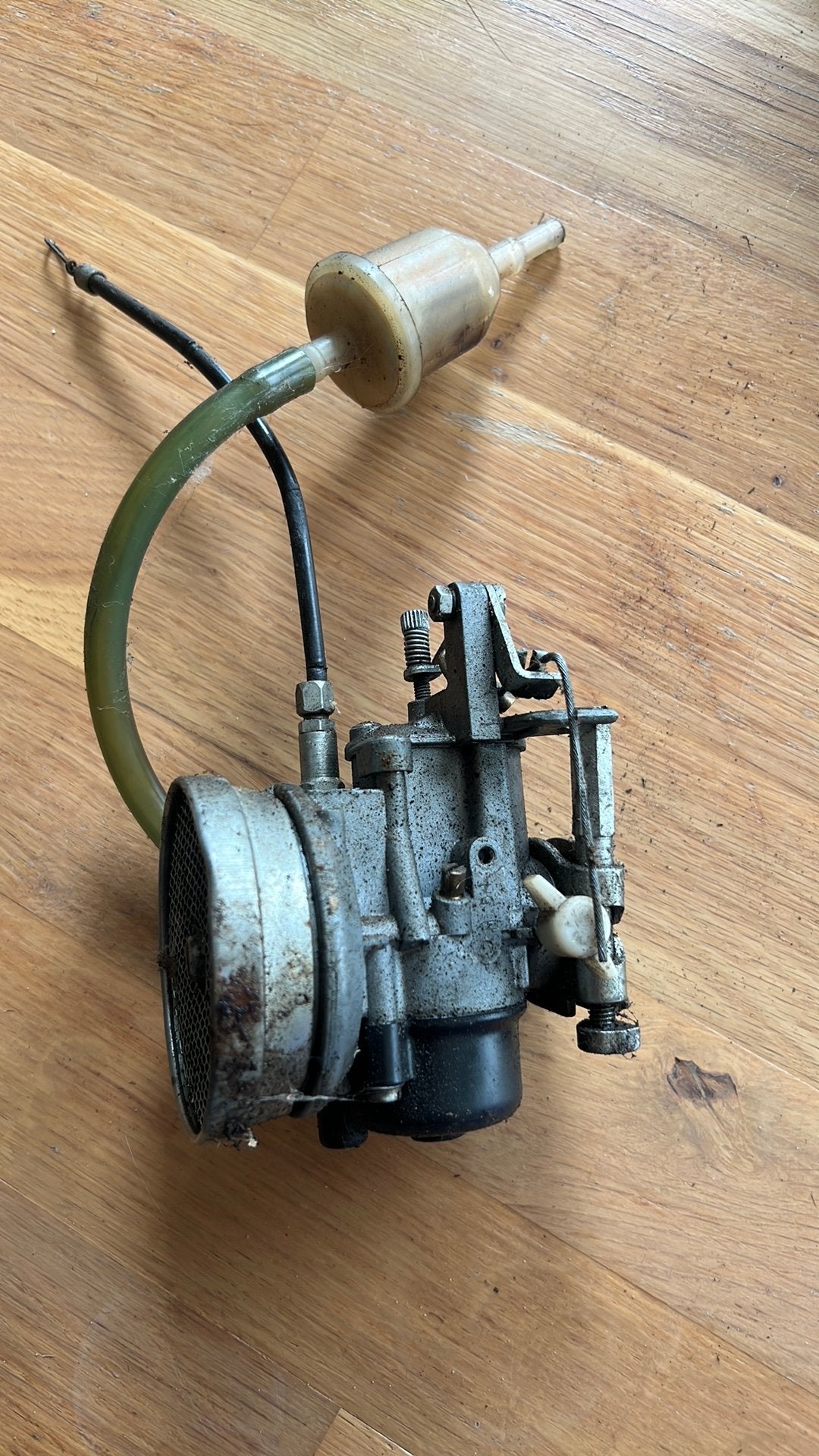 Vespa 50s carburateur dellorto shbc20-20e, Fietsen en Brommers, Brommeronderdelen | Oldtimers, Ophalen of Verzenden, Zo goed als nieuw
