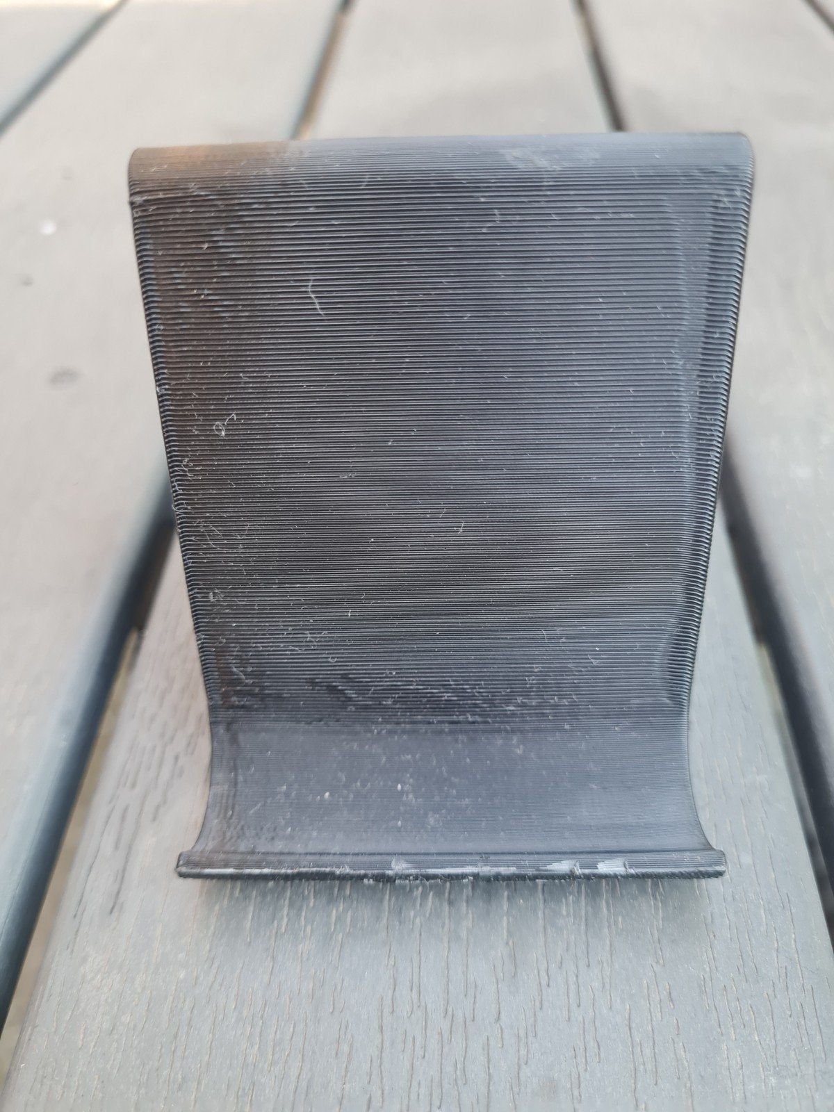Telefoon standaard normaal 3D-geprint, Telecommunicatie, Mobiele telefoons | Apple iPhone, Ophalen of Verzenden, Nieuw, Zwart