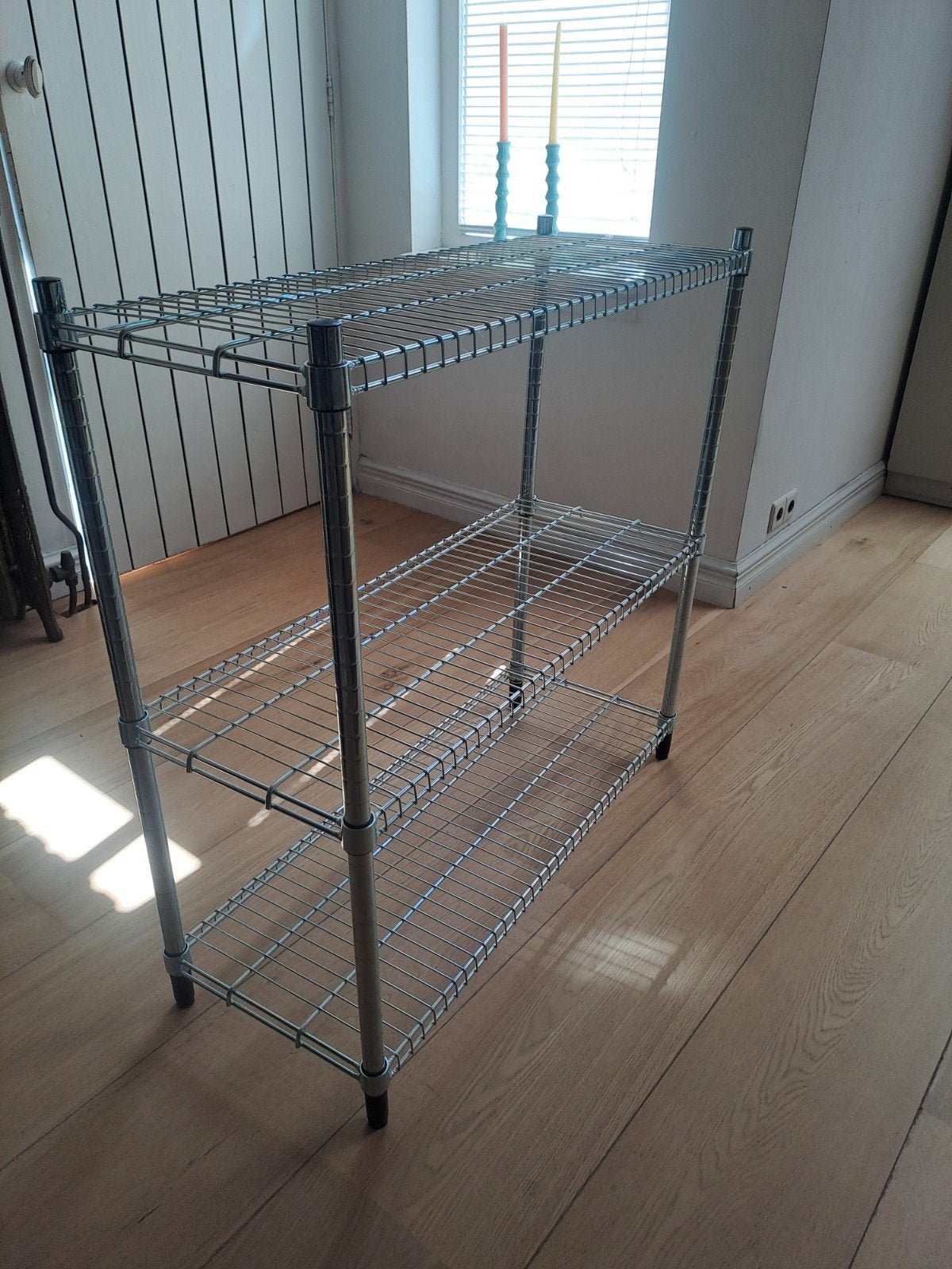 Metalen rek met 3 of 5 etages IKEA, Ophalen, Gebruikt