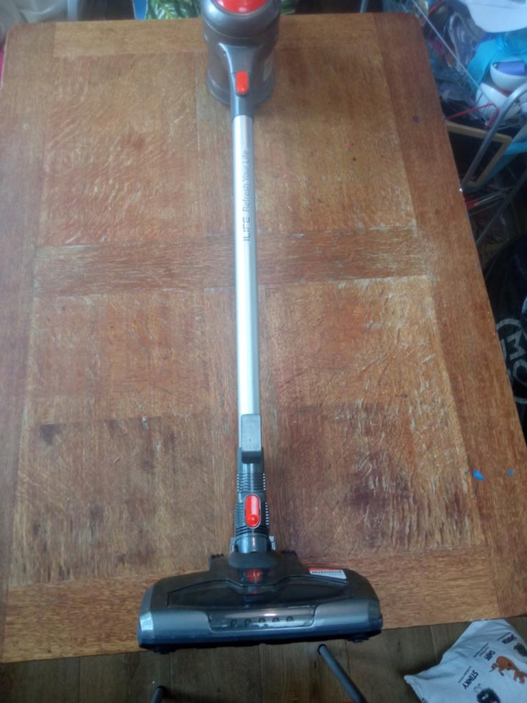 Superhandige draadloze oplaadbare stofzuiger 35 euro, Ophalen of Verzenden, Gebruikt, Reservoir, Draadloos