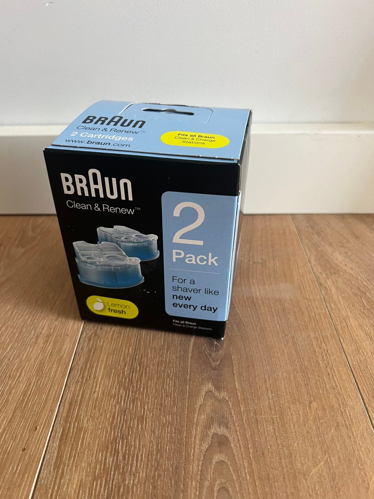 Braun Clean And Renew Navulpatronen Voor Elektrisch Scheerap, Ophalen of Verzenden, Nieuw, Scheren en Epileren