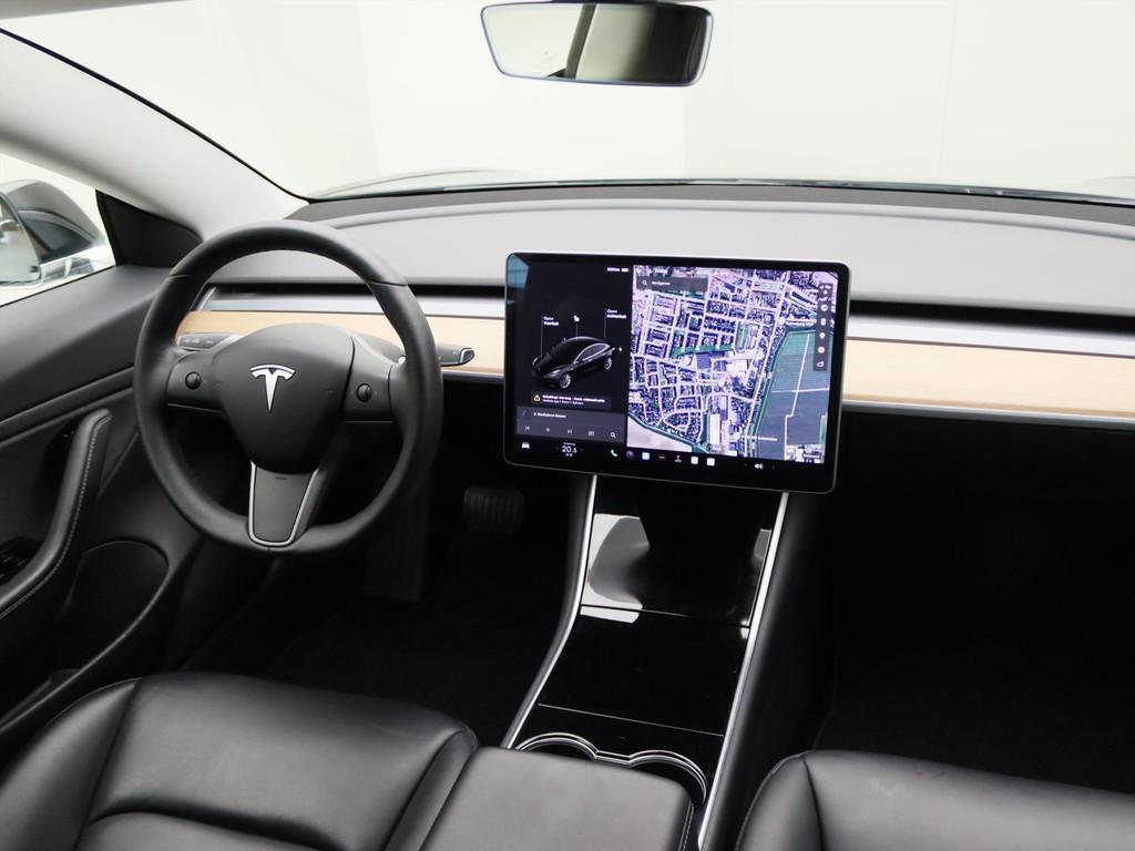 Tesla Model 3 Long-Range AWD 351pk 75 kWh [ FSD+620KM WLTP+P, Auto's, Tesla, Automaat, Zwart, Zwart, Origineel Nederlands
