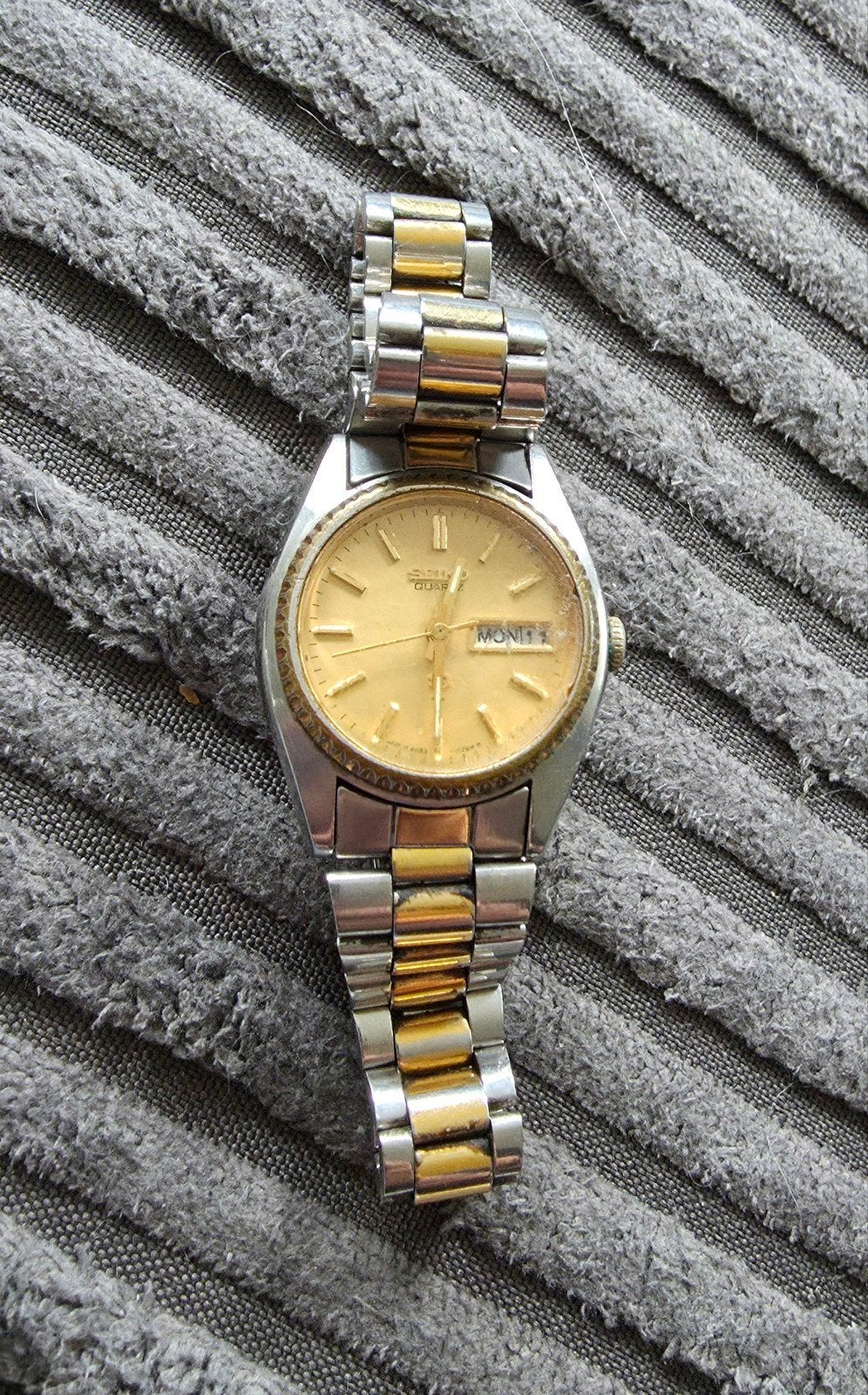 dames seiko horloge.., Sieraden, Tassen en Uiterlijk, Horloges | Dames, Ophalen, Gebruikt, Polshorloge, Overige materialen