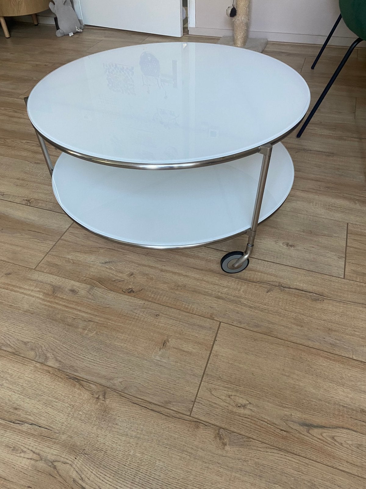 Salontafel, Ophalen, Vintage/ modern, 100 tot 150 cm, Rond