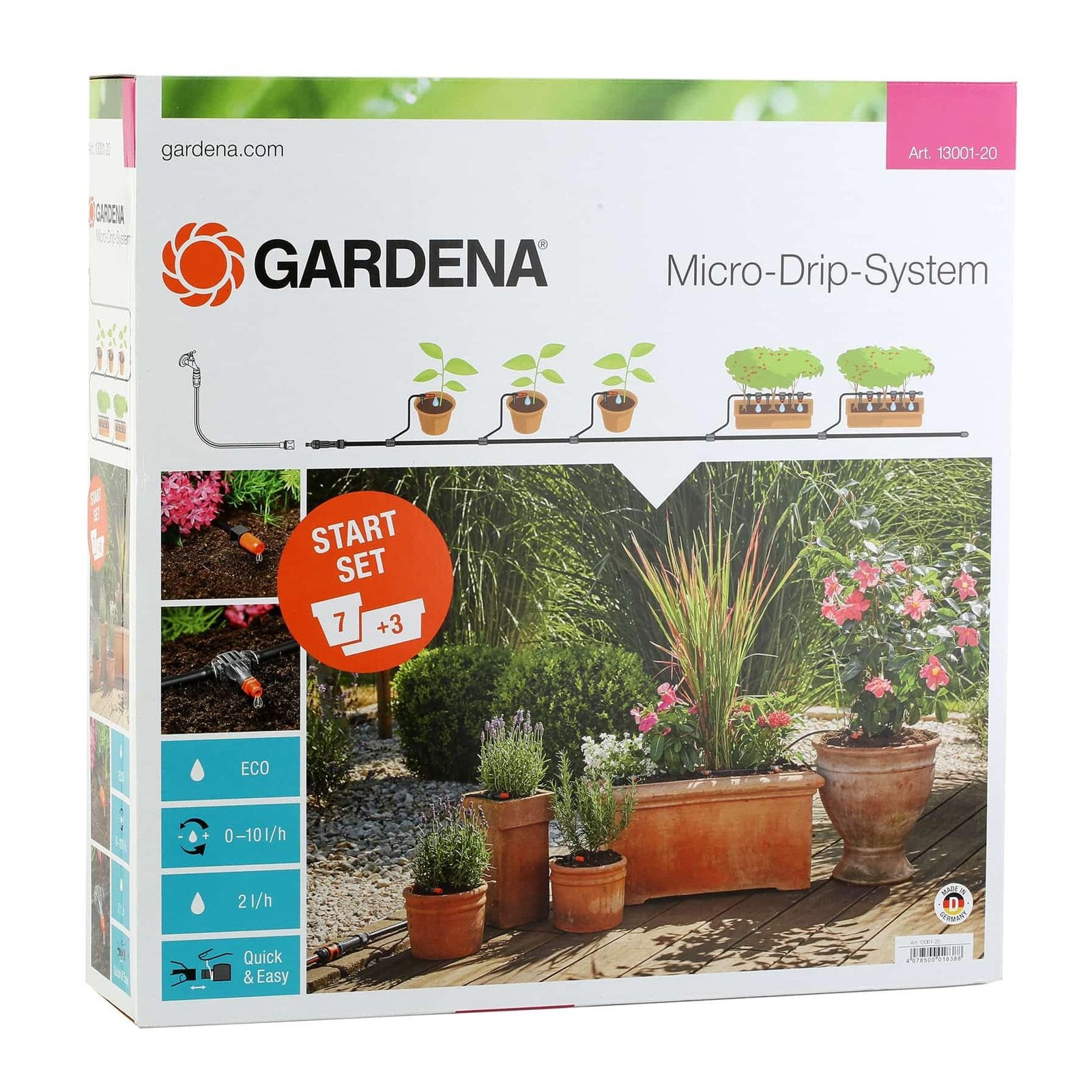 Gardena MicroDrip Terrasset Medium 13001-20, Ophalen of Verzenden, Nieuw