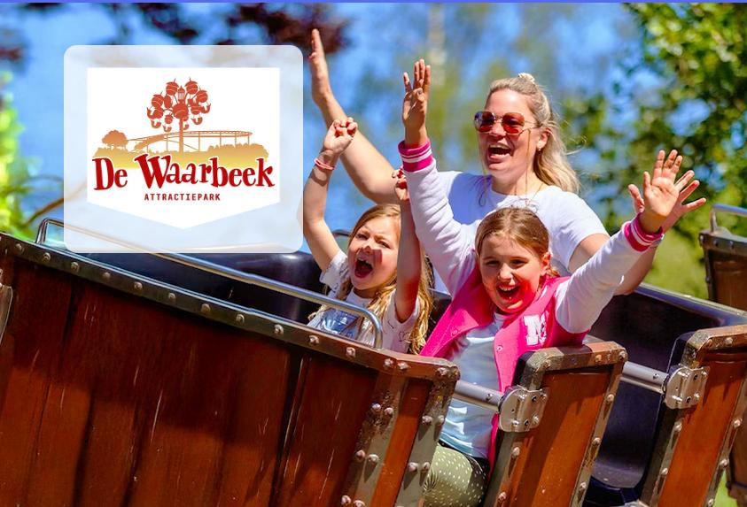 All inclusive Attractiepark De Waarbeek, Twee personen, Ticket of Toegangskaart