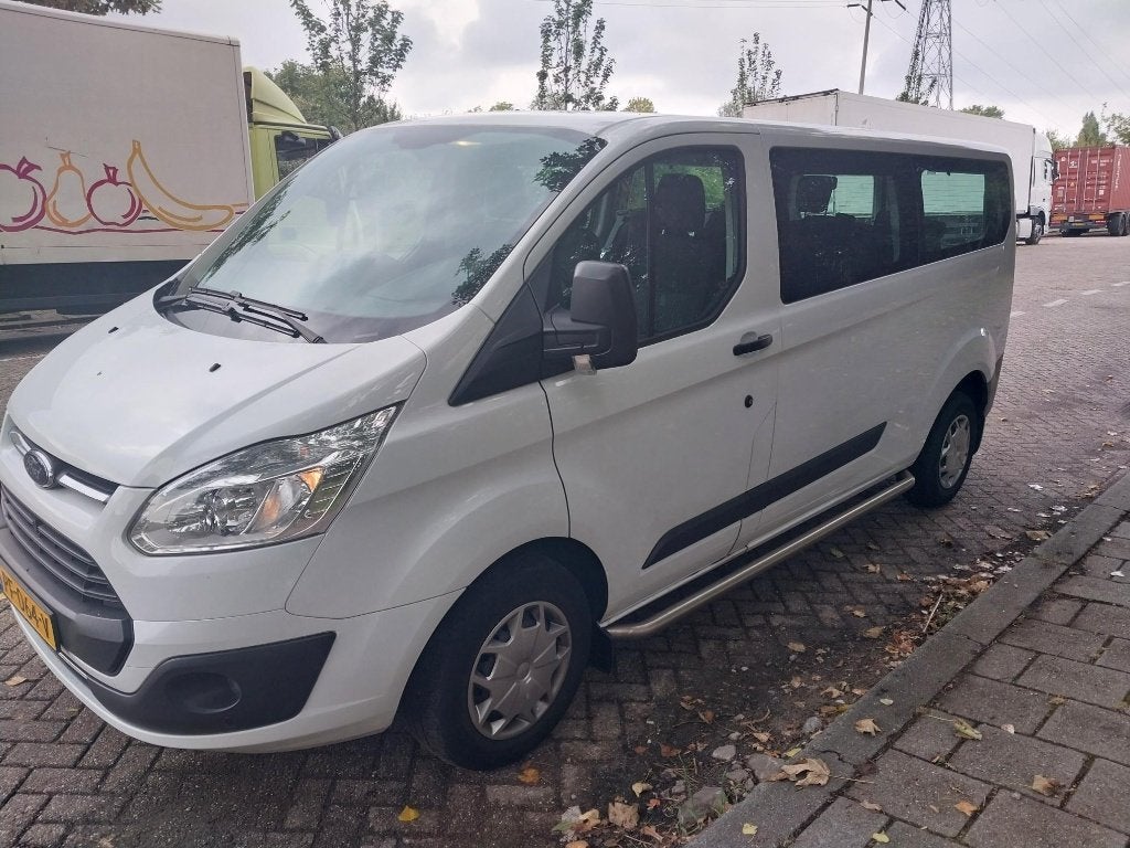 Ford Transit 2.0 D 77KW Kombi 2017 Wit, Auto's, Voorwielaandrijving, Stof, 1995 cc, Euro 6