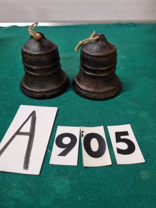 bellen aardewerk bruin 2x [a905], Diversen, Kerst, Ophalen of Verzenden, 'T Olde Gre-j, Info@toldegrej.nl, Endepoelstraat 20f Didam