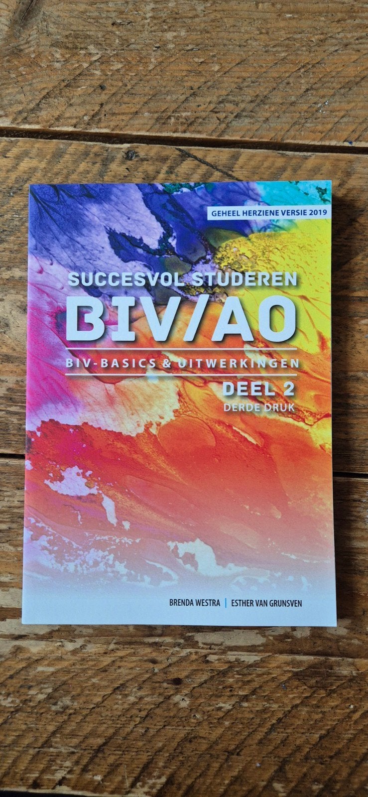 Succesvol Studeren BIV/AO Deel 2 - Herziene Versie 2019, Gelezen, Brenda Westra, Esther van Grunsven, Gamma, HBO