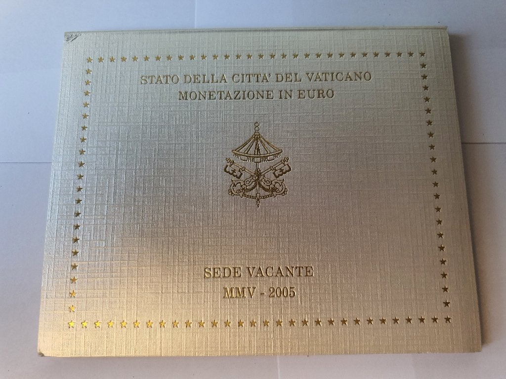 Euro muntset Vaticaanstad 2005, Ophalen of Verzenden, Vaticaanstad, Overige waardes, Setje