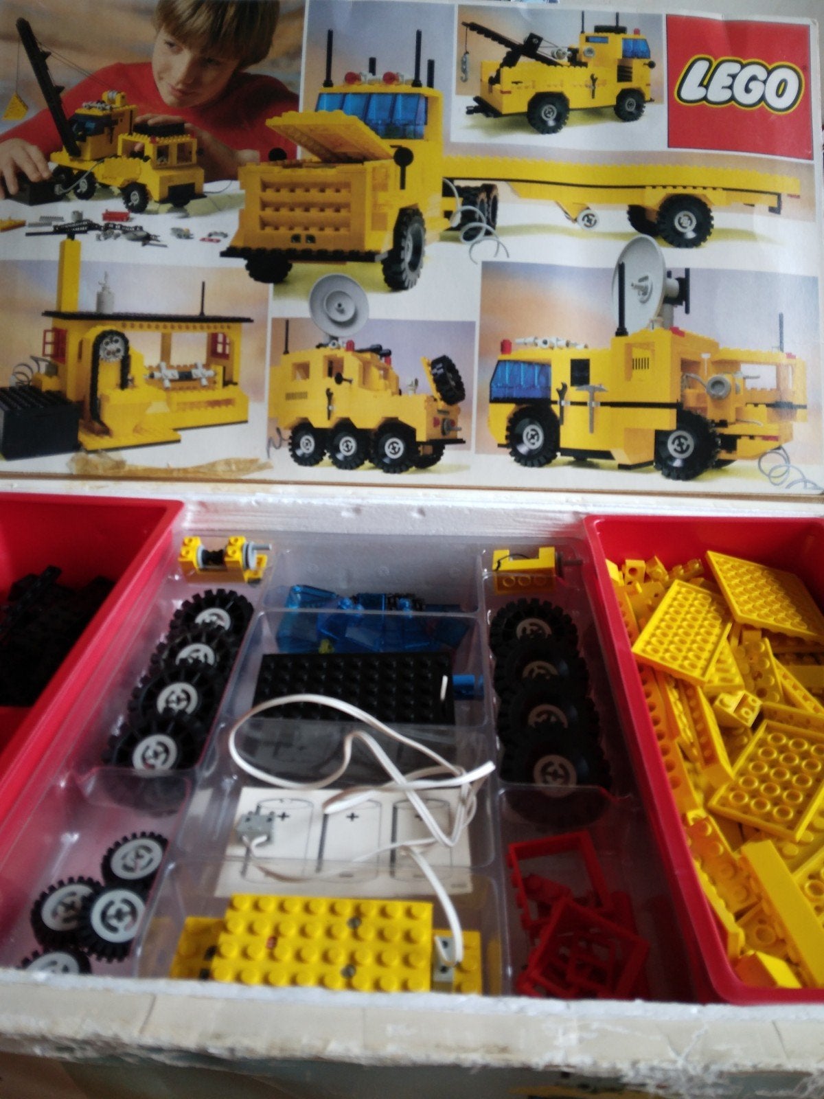 Lego 744 met doos en boekje, Ophalen of Verzenden, Gebruikt