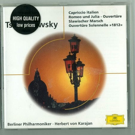 Tschaikowsky  - Romeo and Juliet - Onegin e.a. Von Karajan, Ophalen of Verzenden, Romantiek, Zo goed als nieuw, Orkest of Ballet