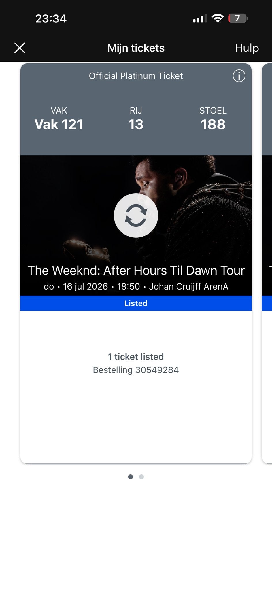 THE WEEKND, Twee personen, Juni