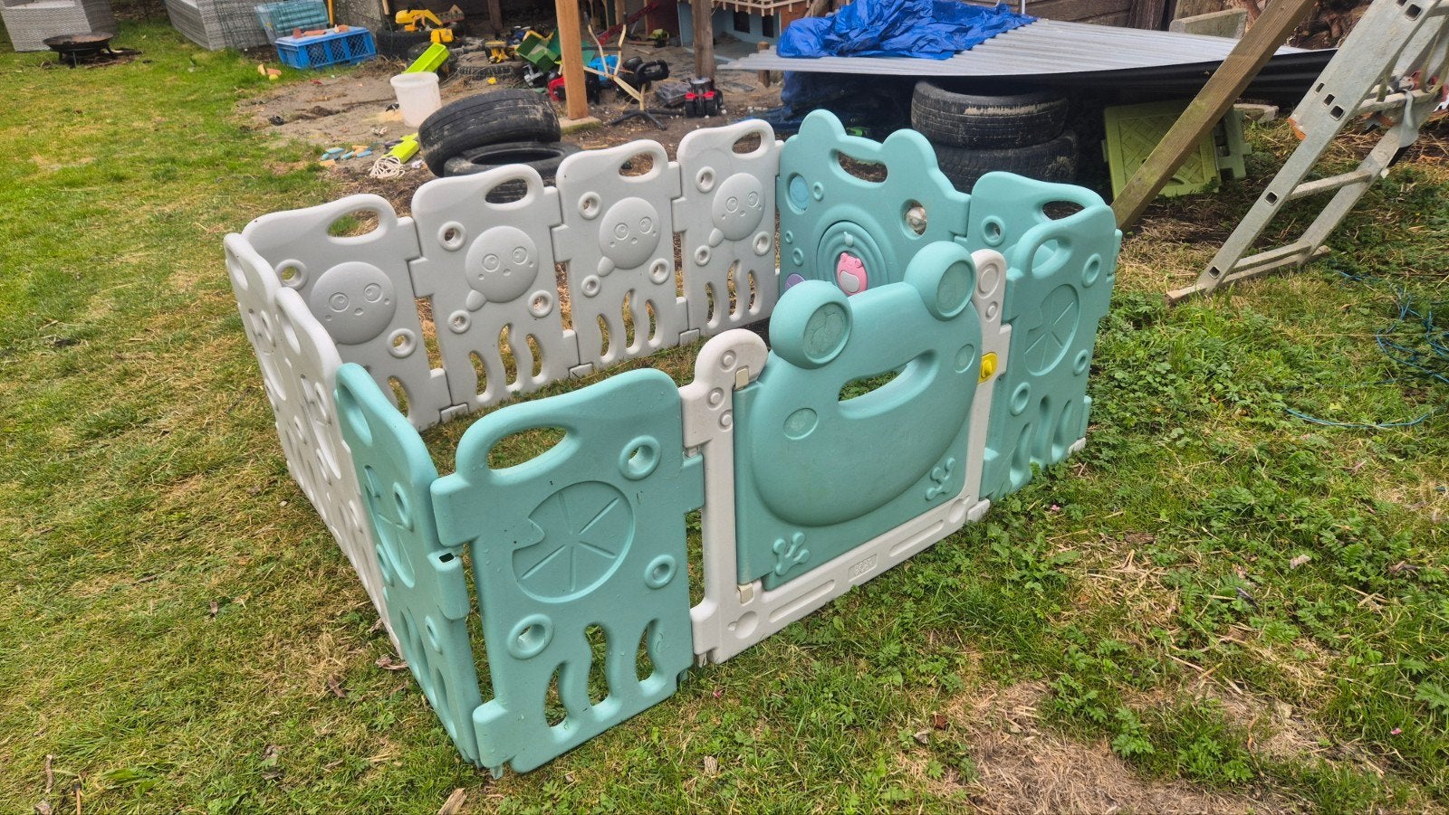 Baby box/speelhek 150x110x60 cm, Ophalen, Gebruikt, Rechthoekig