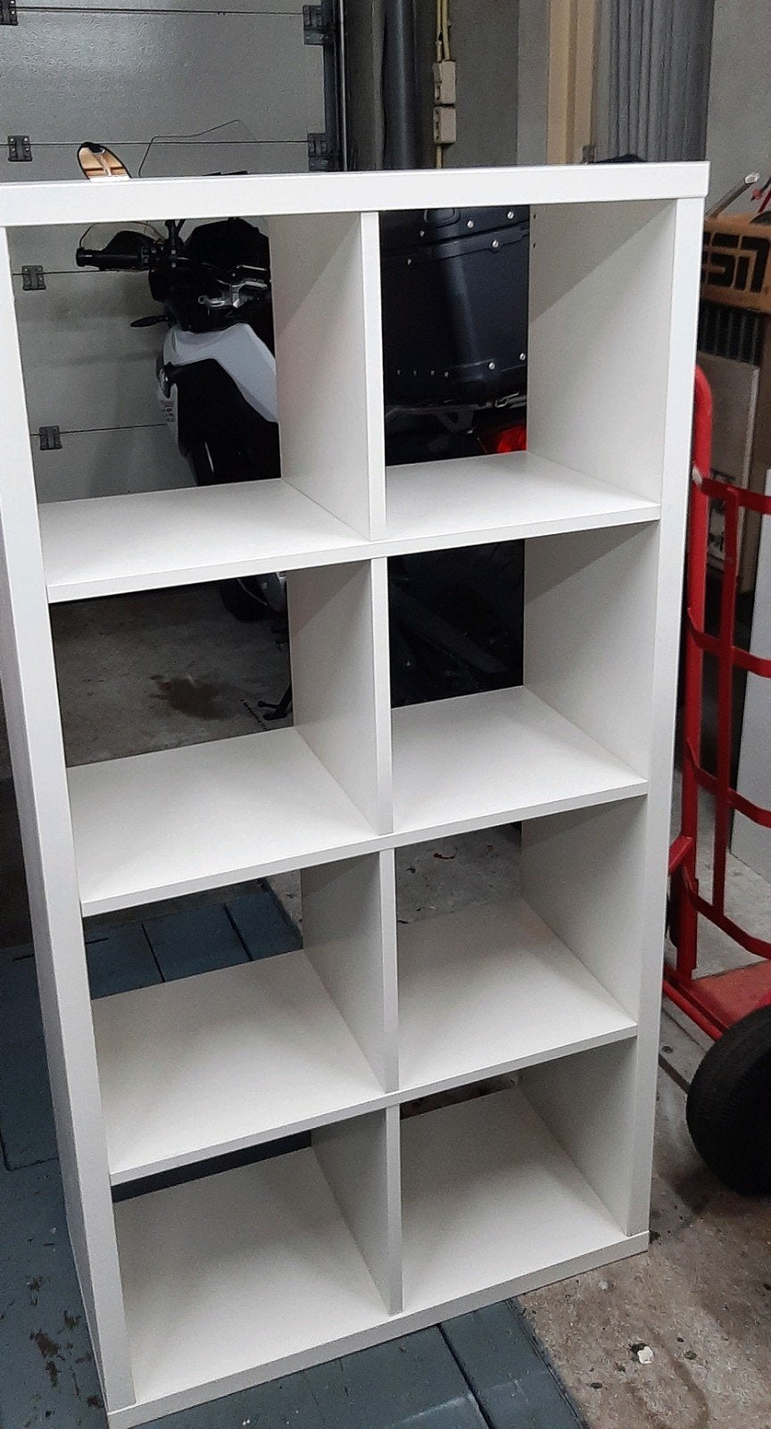 Ikea kallax Vakkenkast 2x4 wit, Huis en Inrichting, Ophalen