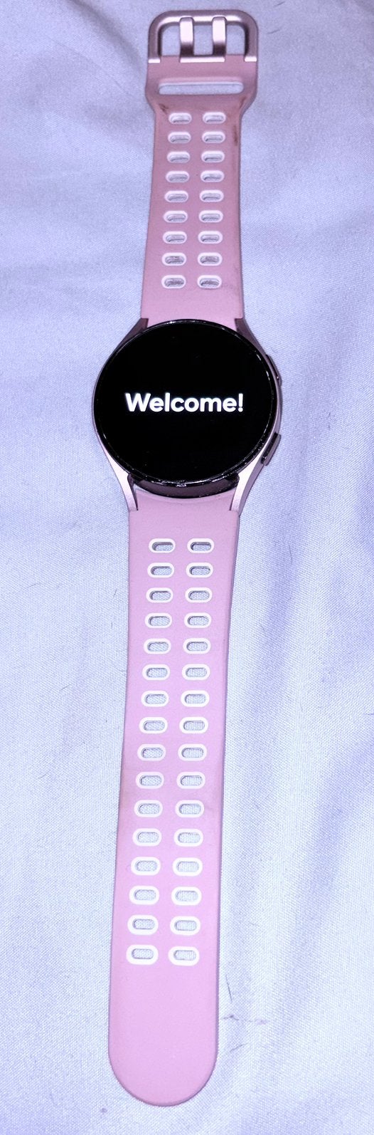 Samsung Watch 4 pink, Ophalen, Gebruikt, Roze, GPS