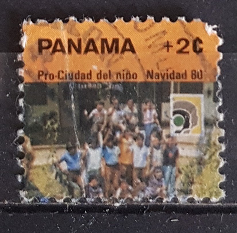 Panama Postzegel (B3-P7), Ophalen of Verzenden, Gestempeld, Midden-Amerika