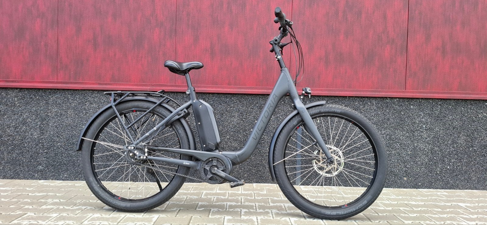 Victoria E Urban 11.9 elektrische fiets 28 inch, 2 zitjes, Versnellingen, Zo goed als nieuw, Ophalen