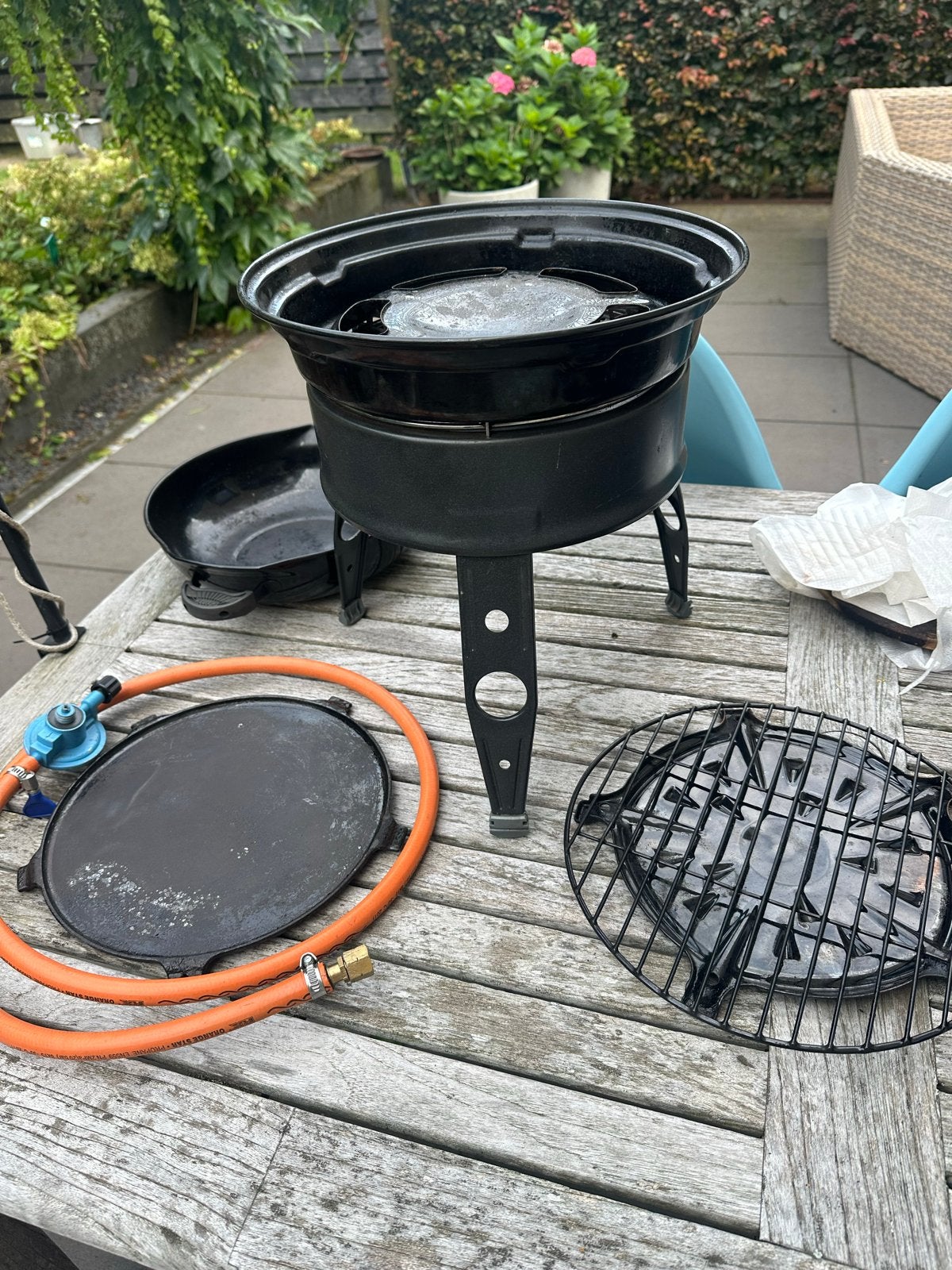 Cadac Safari Chef 6547F - Draagbare Gasbarbecue, Ophalen, Gebruikt