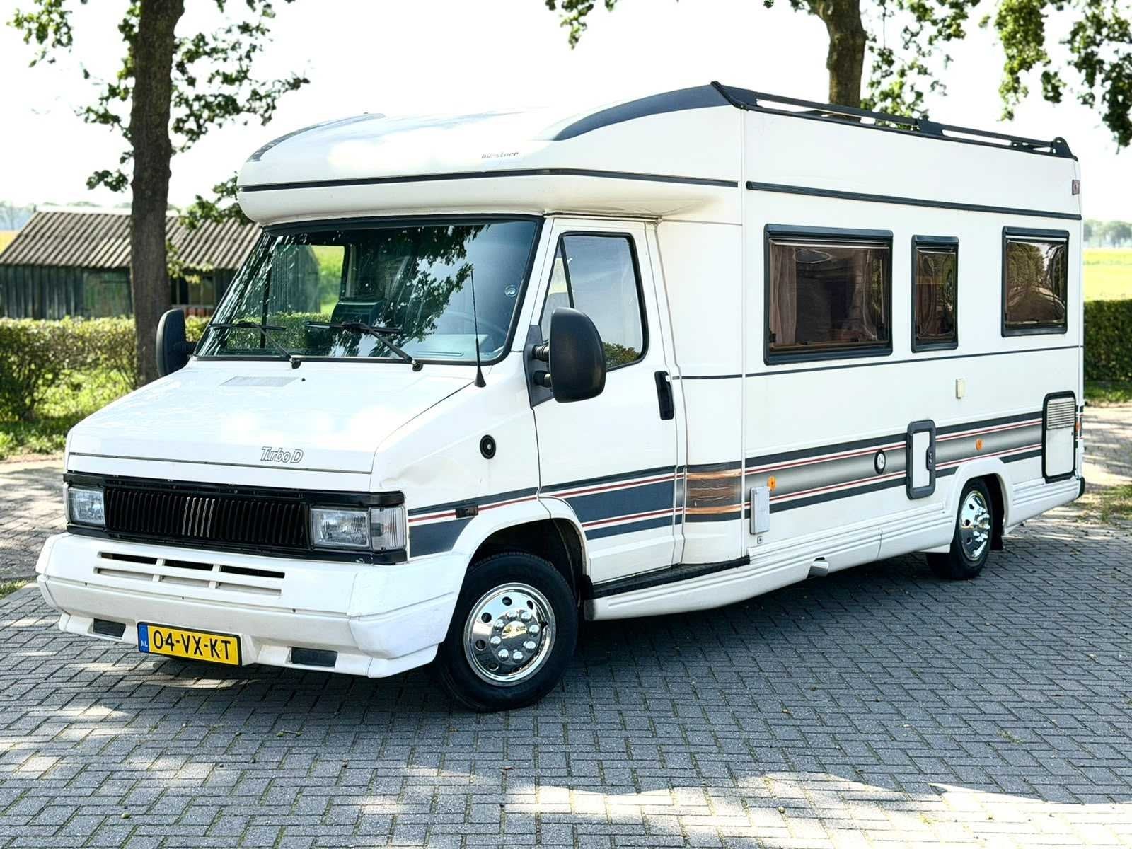 Fiat Ducato camper 290 l Bürstner kampeerwagen 04-VX-KT, Bedrijf, Diesel, Fiat