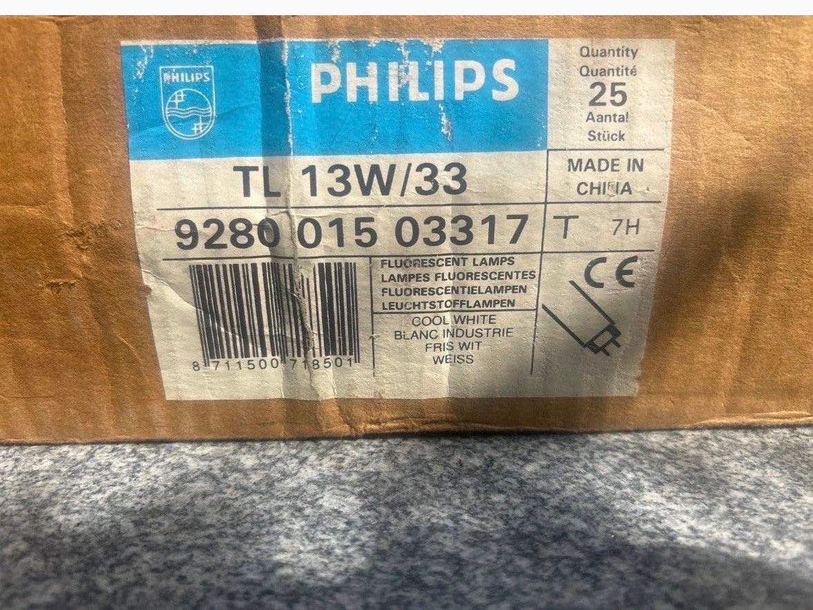 Philips TL 13W/33 Fluorescentielampen (25 stuks), Huis en Inrichting, Ophalen of Verzenden, Nieuw, Philips