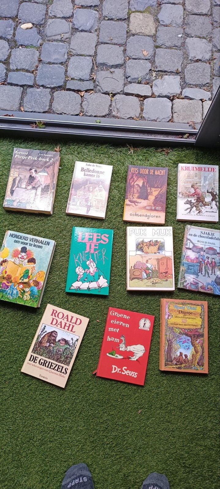 Verzameling kinderboeken (Roald Dahl, Dr. Seuss, etc.), Boeken, Ophalen, Gelezen, Fictie algemeen