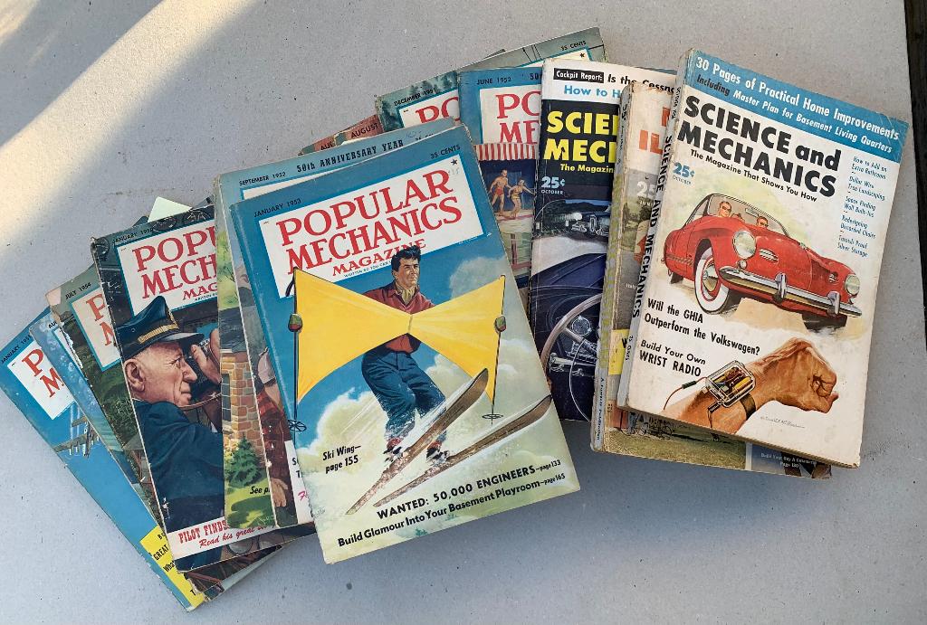 Popular Mechanics  Magazine  Vintage U.S.A Amerika, Ophalen of Verzenden, Muziek, Film of Tv